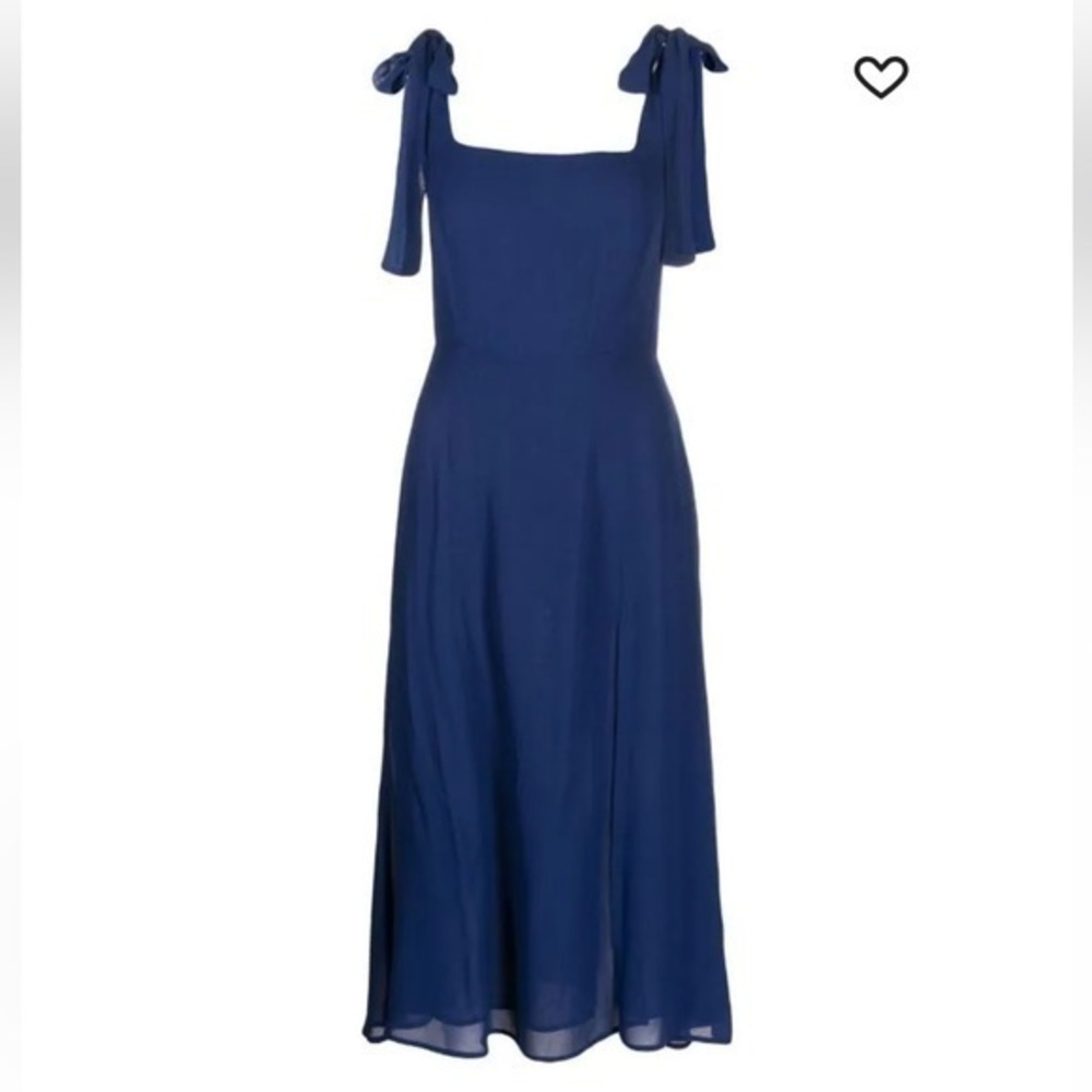 Reformation Twilight Dress Navy💙